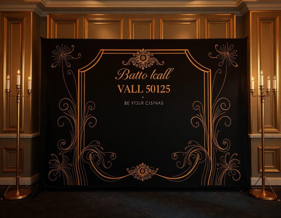 Photocall elegante